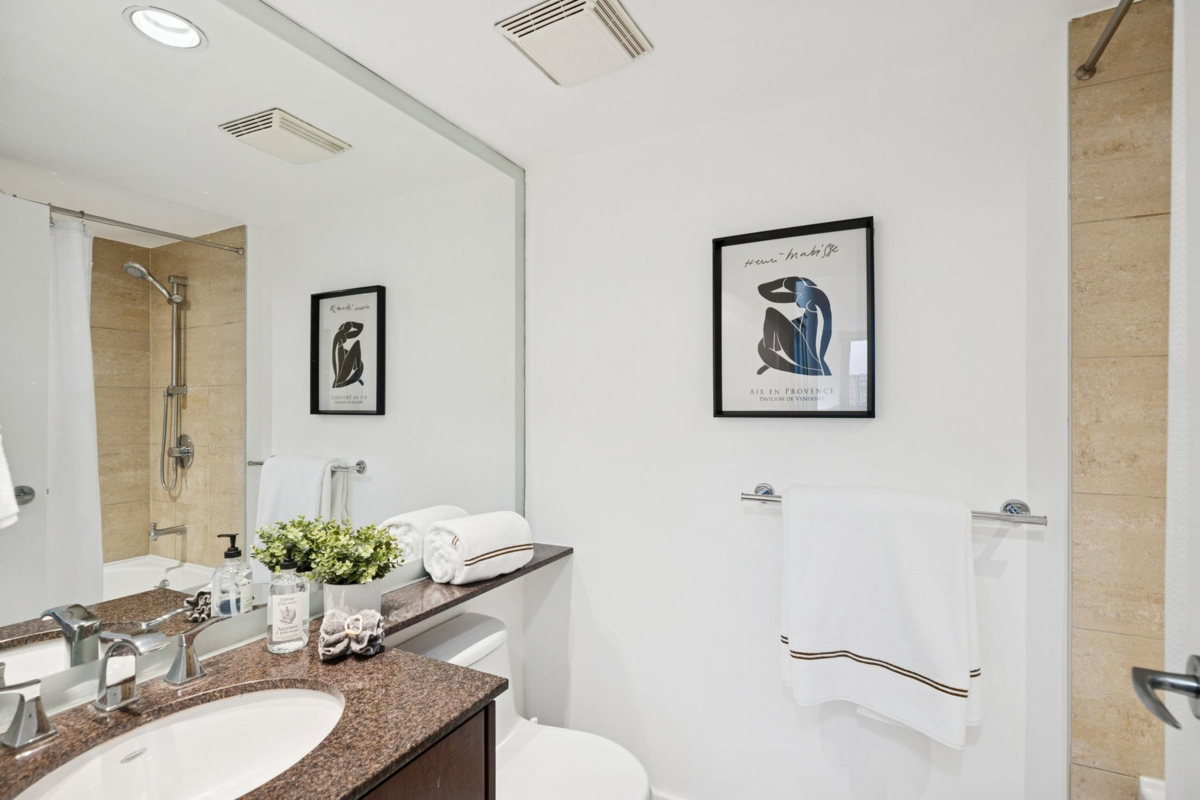 Basement Recreation Room Photo of 1705 550 Pacific Street, Vancouver, BC