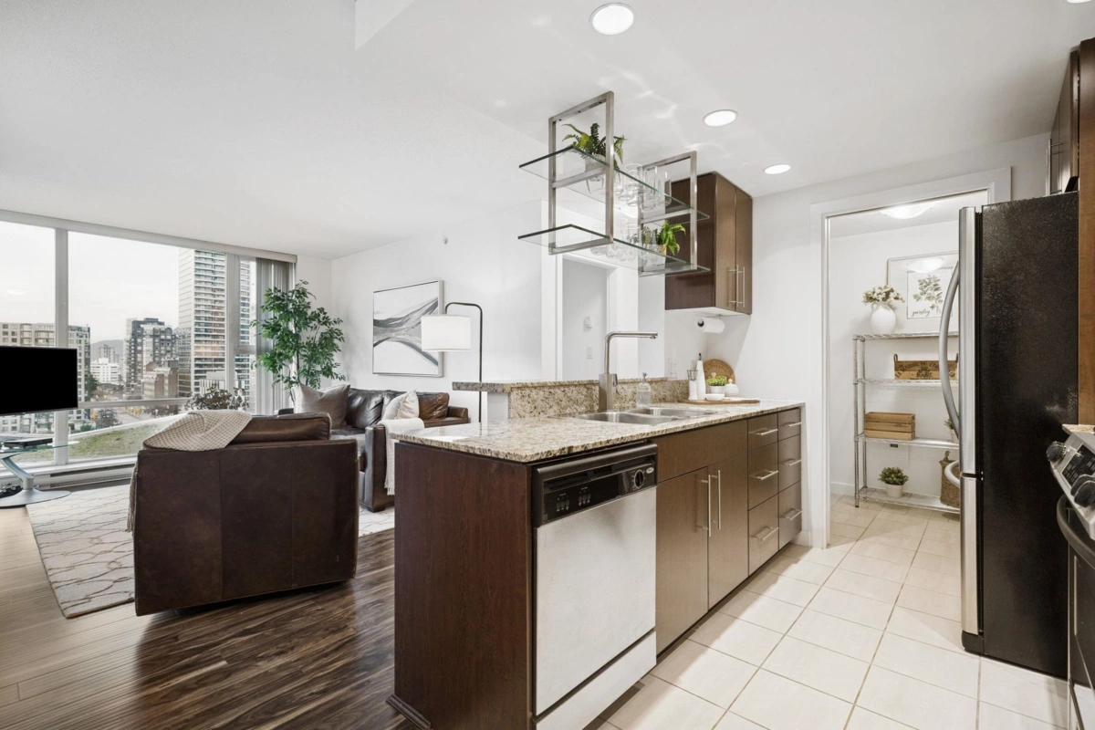 Dining Area Photo of 1705 550 Pacific Street, Vancouver, BC