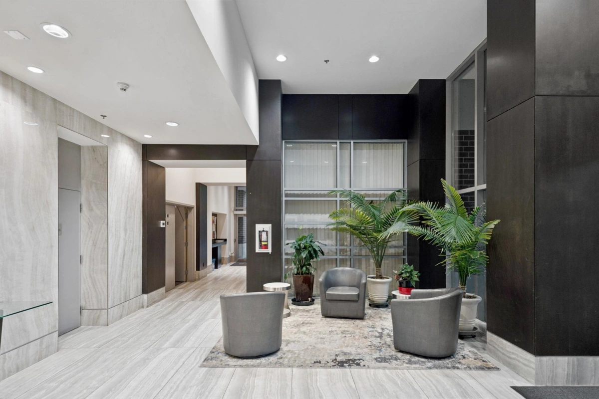 Living Room Photo of 1705 550 Pacific Street, Vancouver, BC