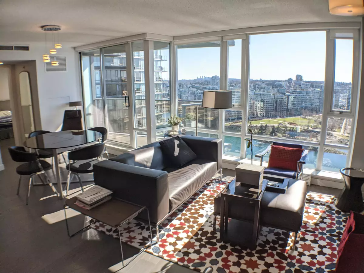 Family Room Photo of 2305 918 Cooperage Way, Vancouver, BC