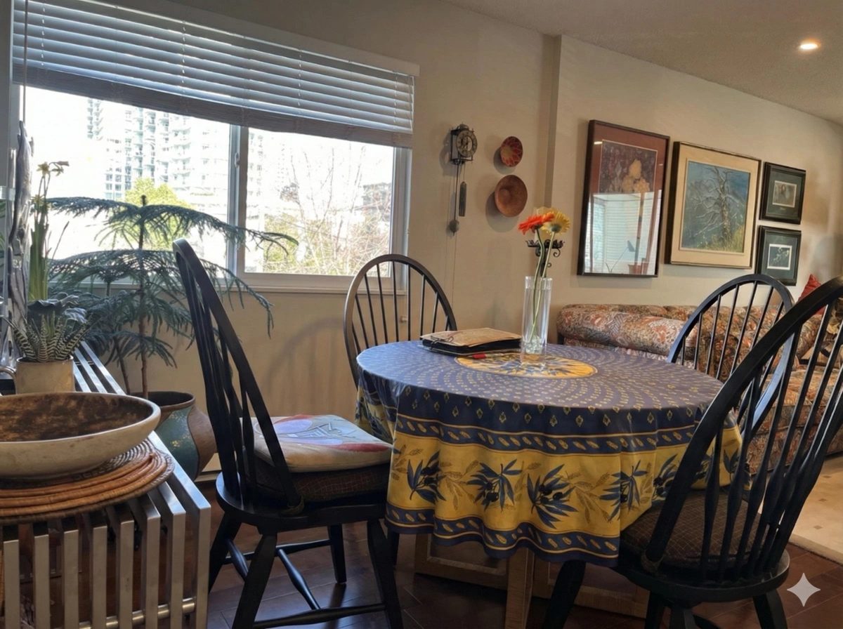Kitchen Island Photo of 302 1354 Winter Street, White Rock, BC