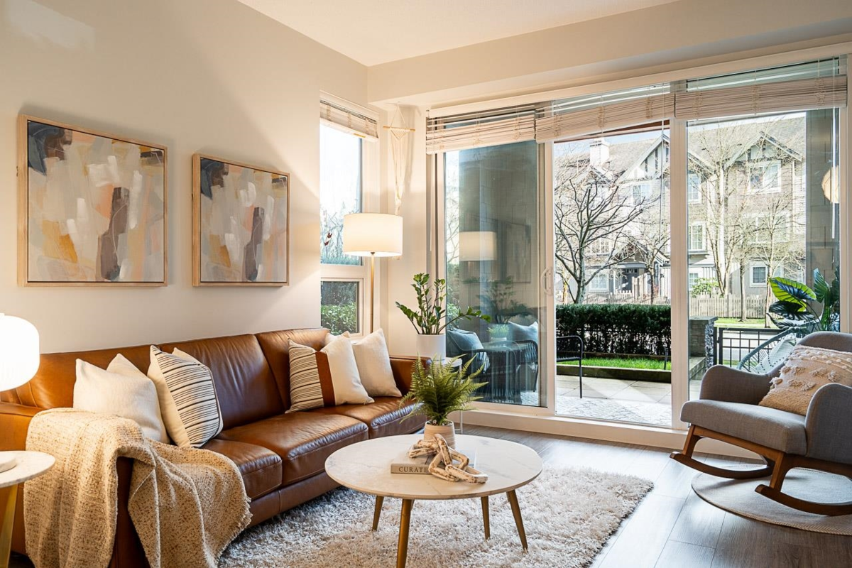 Exterior Rear Photo of 210 3399 Noel Drive, Burnaby, BC