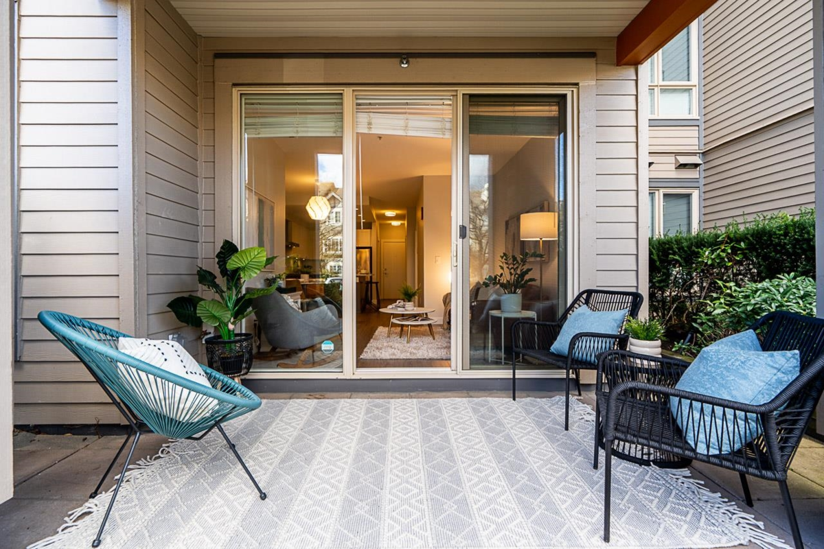 Outdoor Patio Photo of 210 3399 Noel Drive, Burnaby, BC