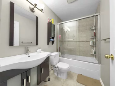 Basement Recreation Room Photo of 113 7837 120a Street, Surrey, BC