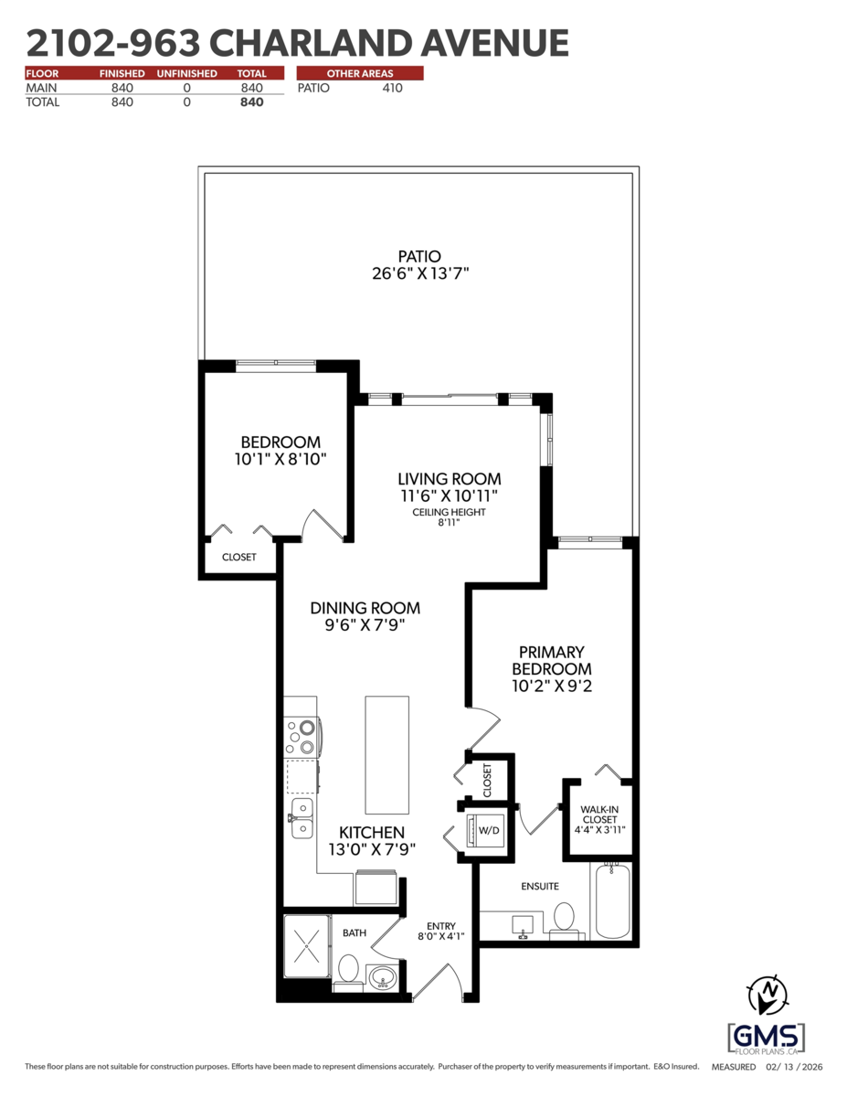 Front Yard Photo of 2102 963 Charland Avenue, Coquitlam, BC