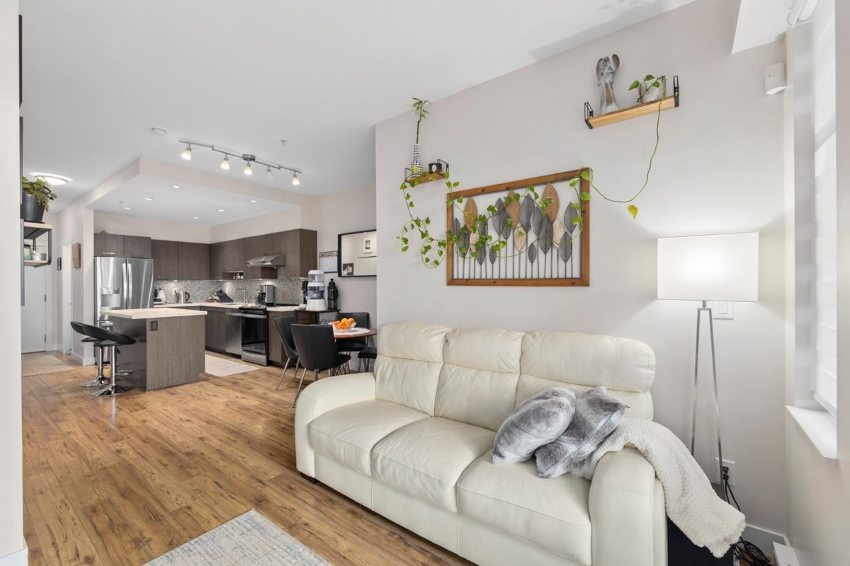 Living Room Photo of 2102 963 Charland Avenue, Coquitlam, BC