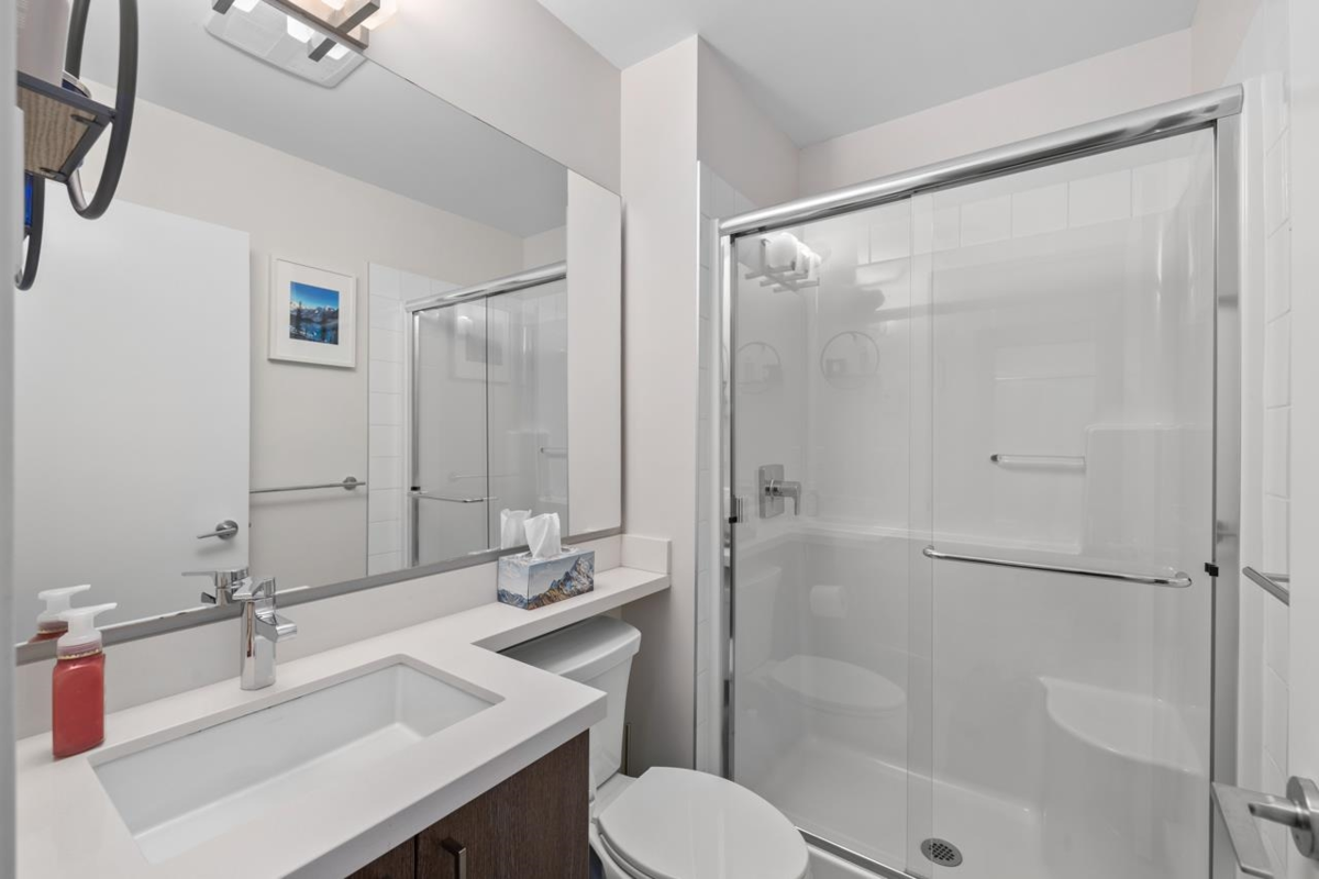 Powder Room Photo of 2102 963 Charland Avenue, Coquitlam, BC