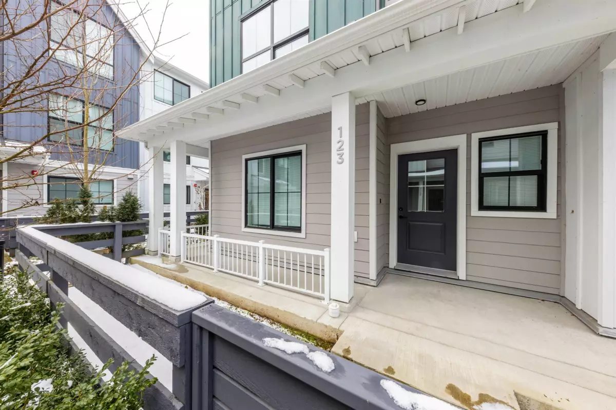 Exterior Rear Photo of 123 488 Furness Street, New Westminster, BC