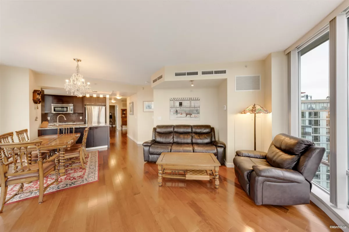 Dining Area Photo of 2705 918 Cooperage Way, Vancouver, BC