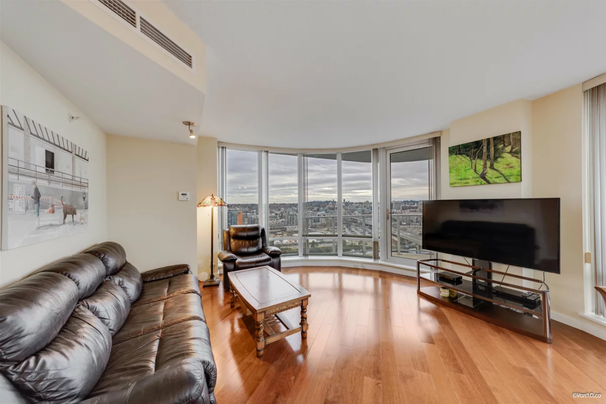 Family Room Photo of 2705 918 Cooperage Way, Vancouver, BC