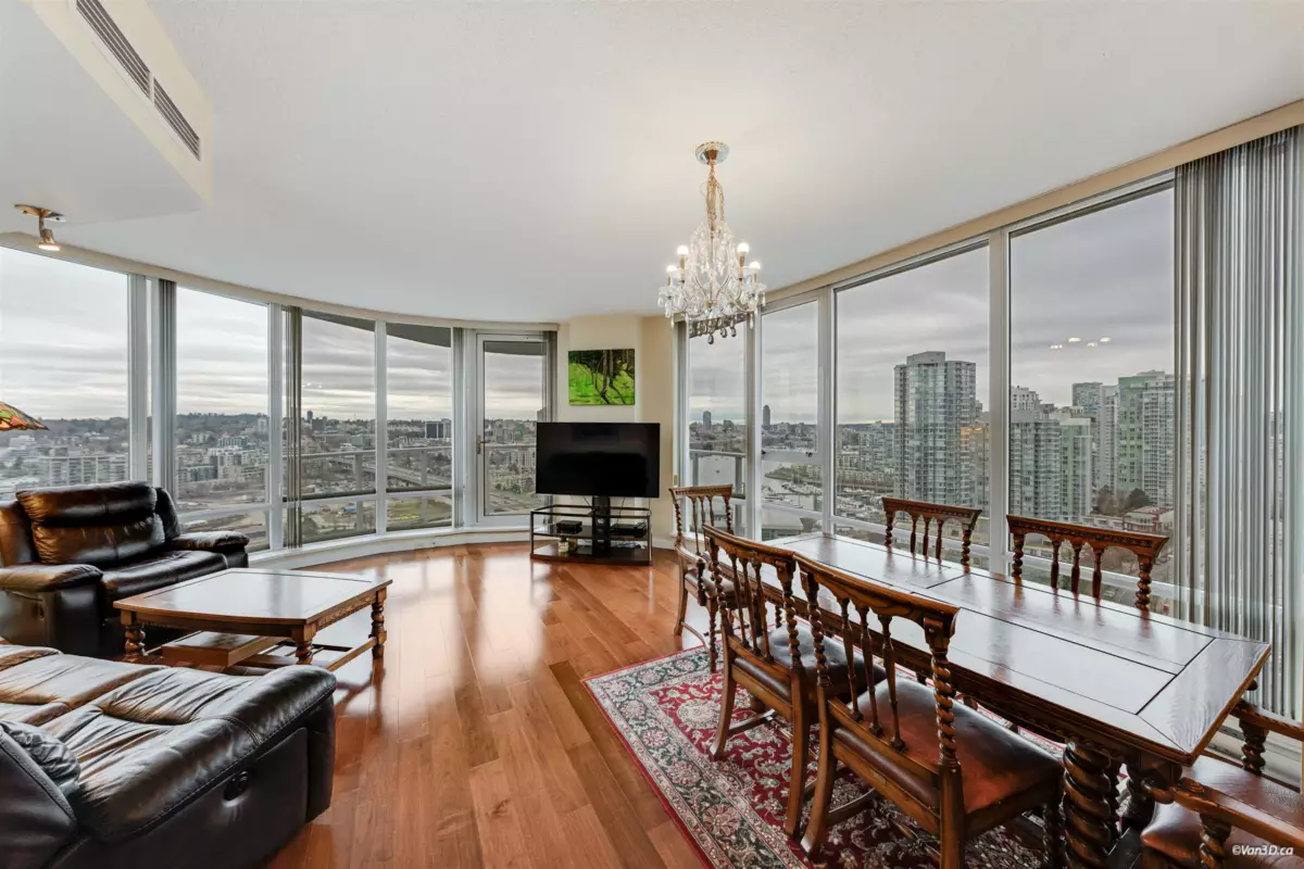 Living Room Photo of 2705 918 Cooperage Way, Vancouver, BC