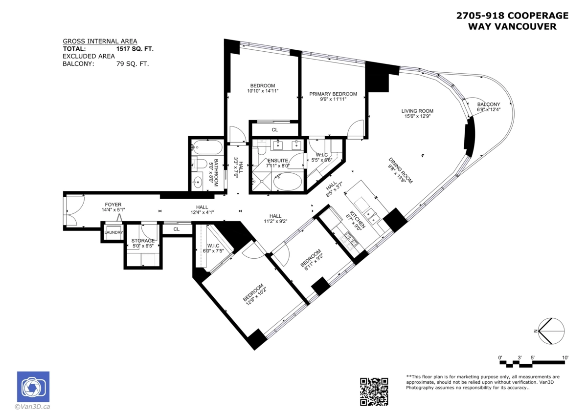 Playground / Recreational Area Near 2705 918 Cooperage Way, Vancouver, BC