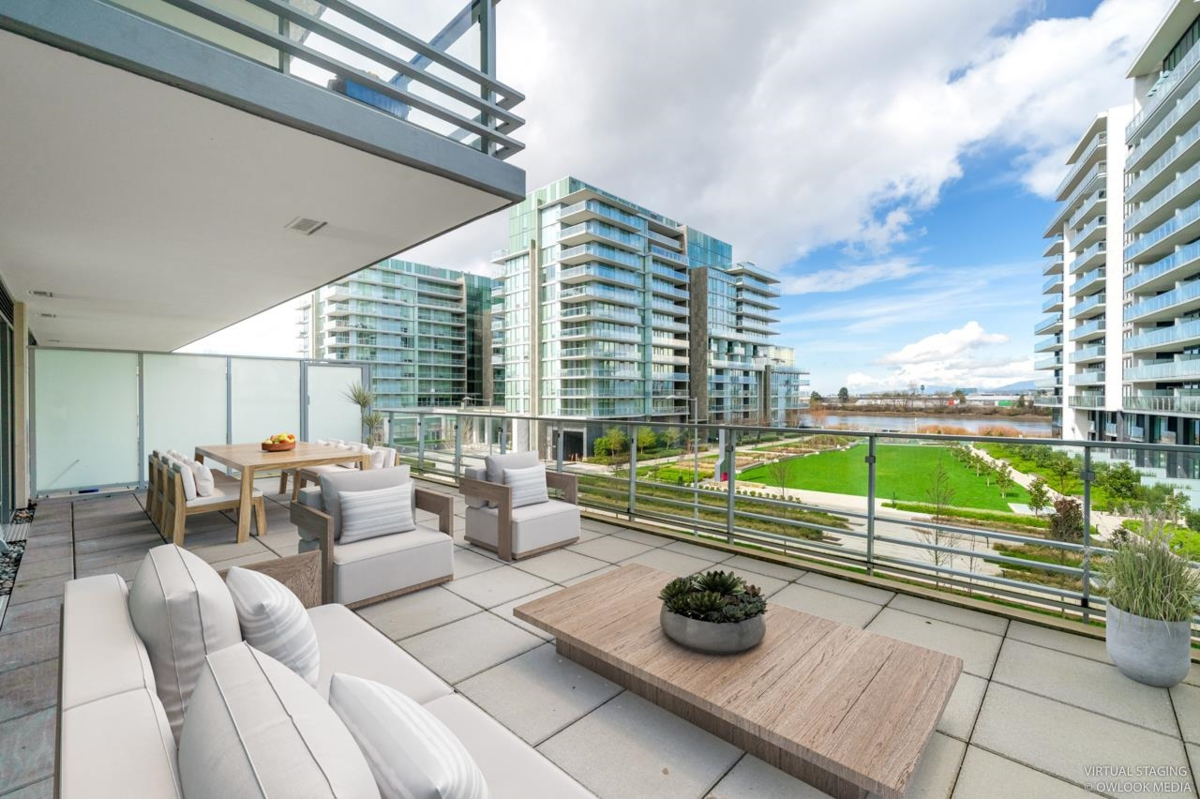 Exterior Rear Photo of 305 6688 Pearson Way, Richmond, BC