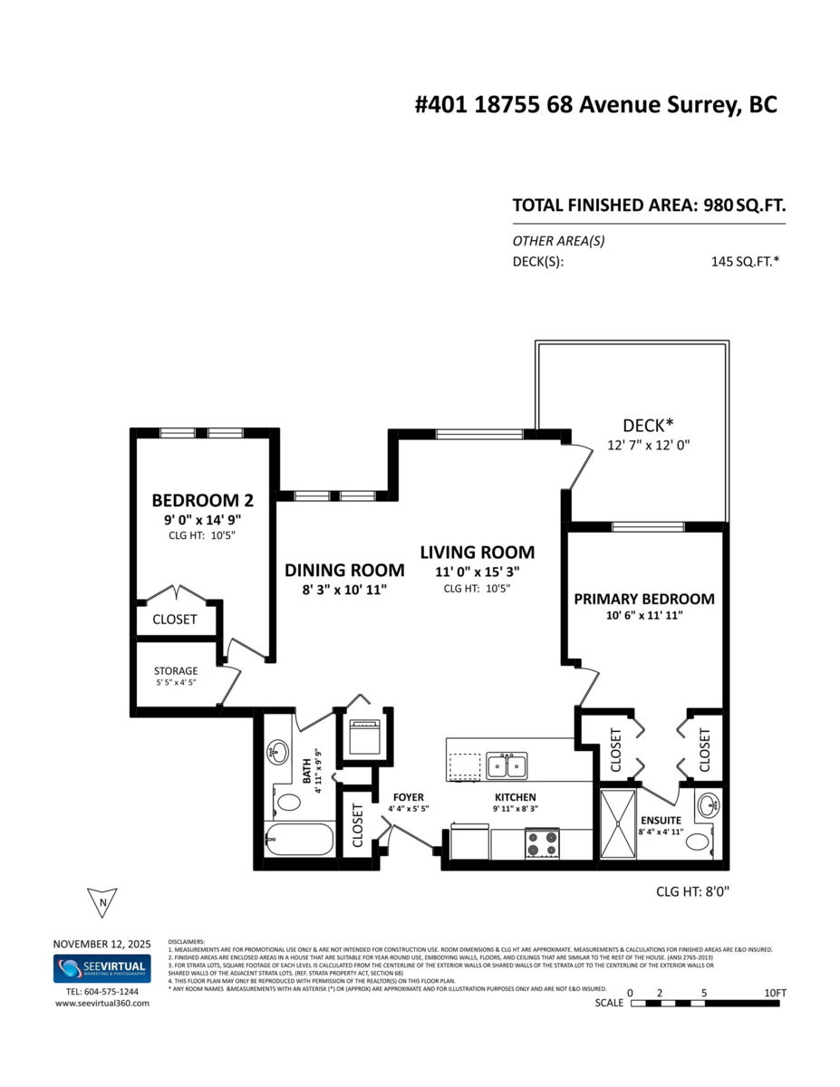 Garage Interior Photo of 401 18755 68 Avenue, Surrey, BC