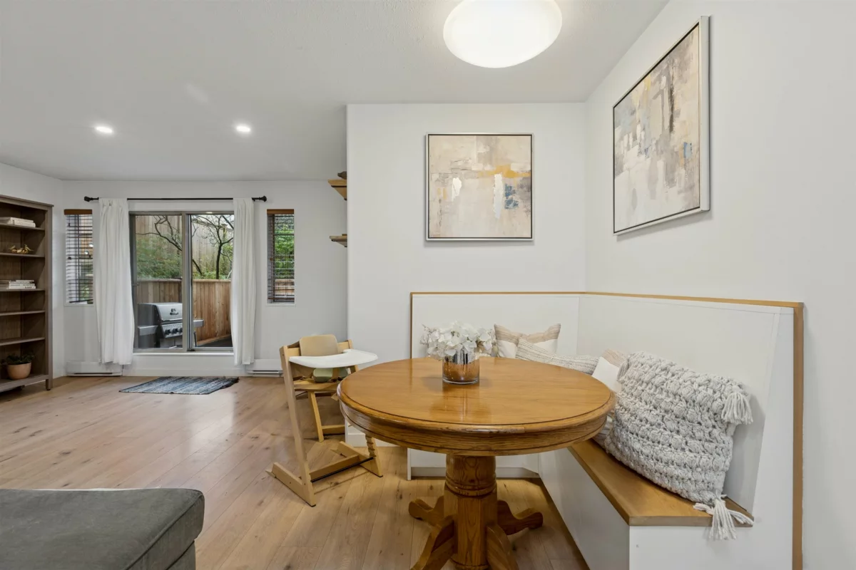 Breakfast Nook Photo of 102 1689 E 4th Avenue, Vancouver, BC