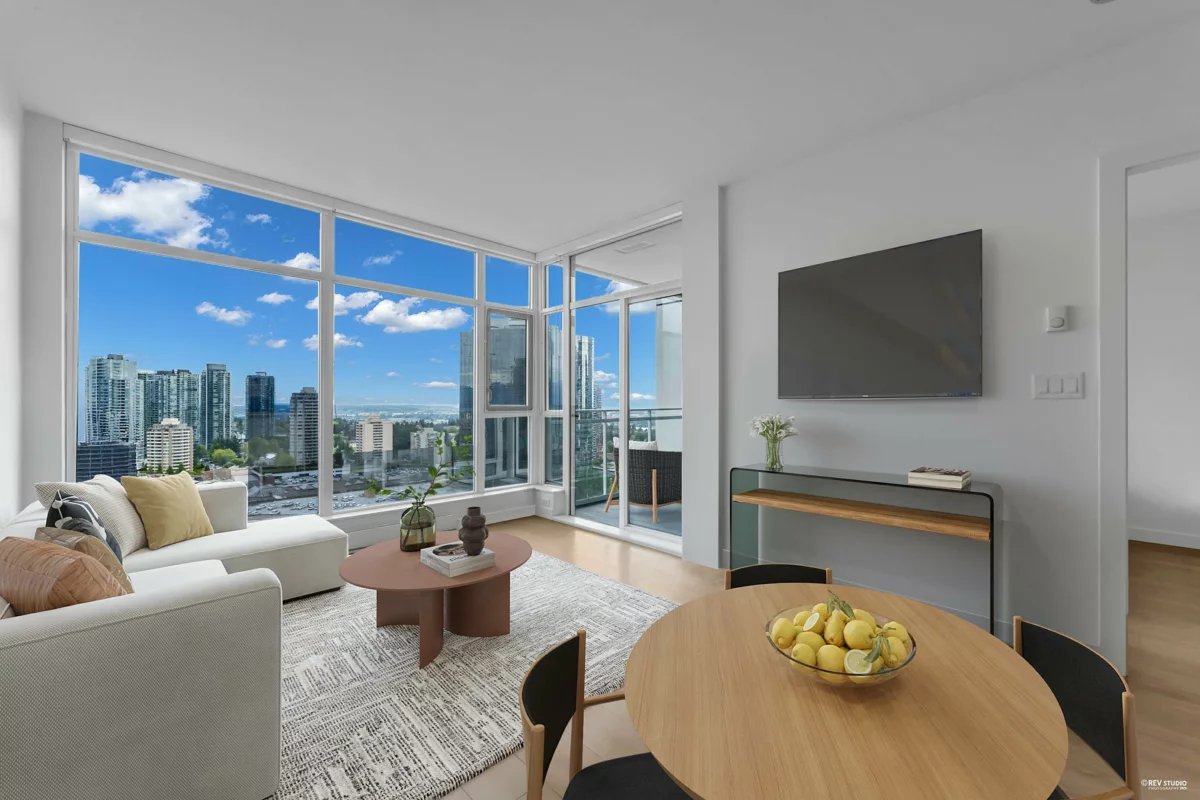 Kitchen Photo of 2701 4670 Assembly Way, Burnaby, BC