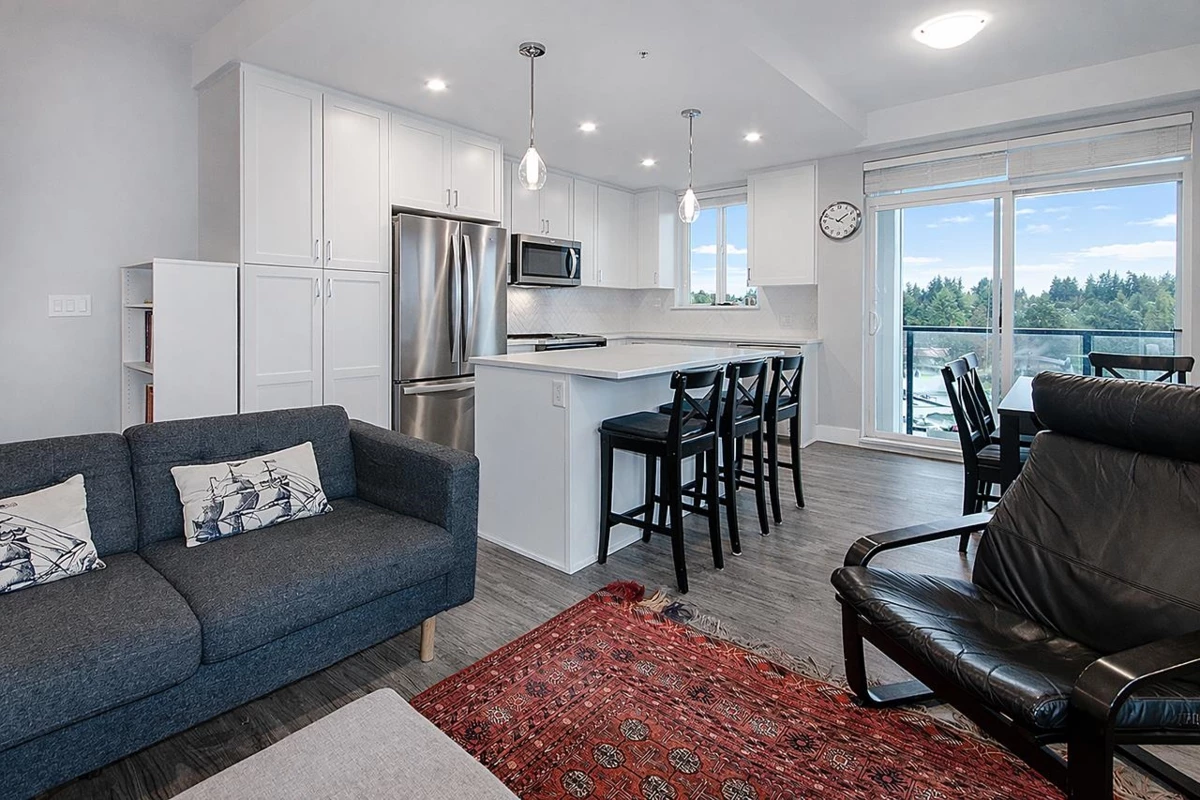 Living Room Photo of 3614 2180 Kelly Avenue, Port Coquitlam, BC