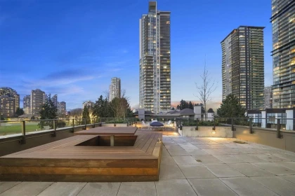 Outdoor Patio Photo of 2503 6699 Dunblane Avenue, Burnaby, BC