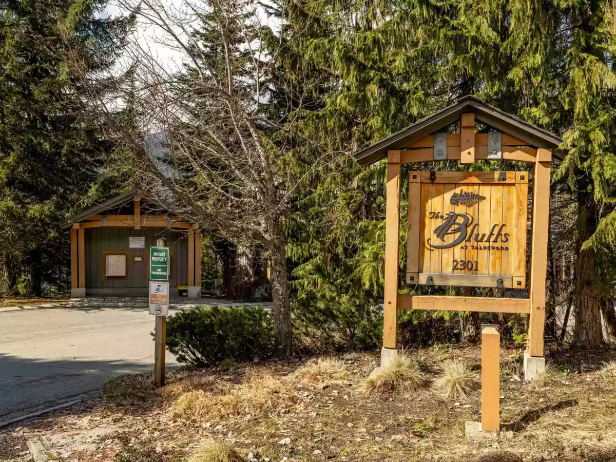 Exterior Rear Photo of 17 2301 Taluswood Place, Whistler, BC