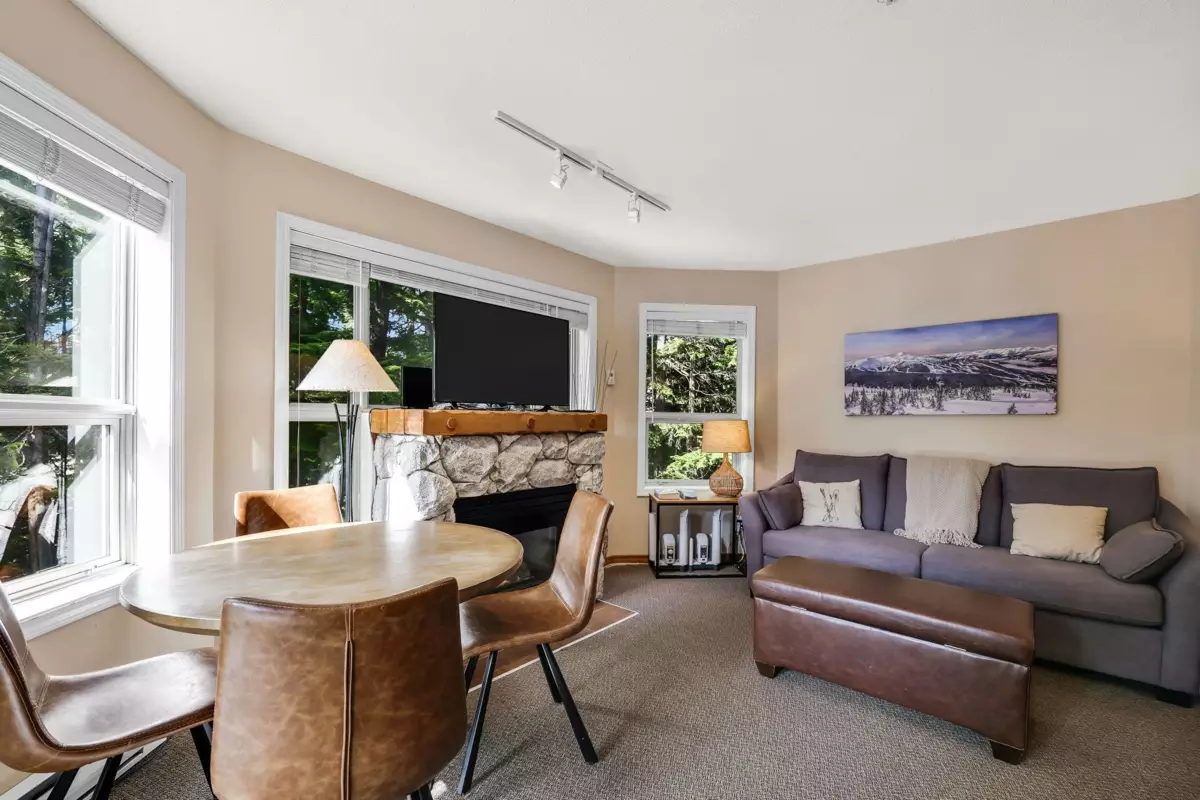 Family Room Photo of 212 4800 Spearhead Drive, Whistler, BC