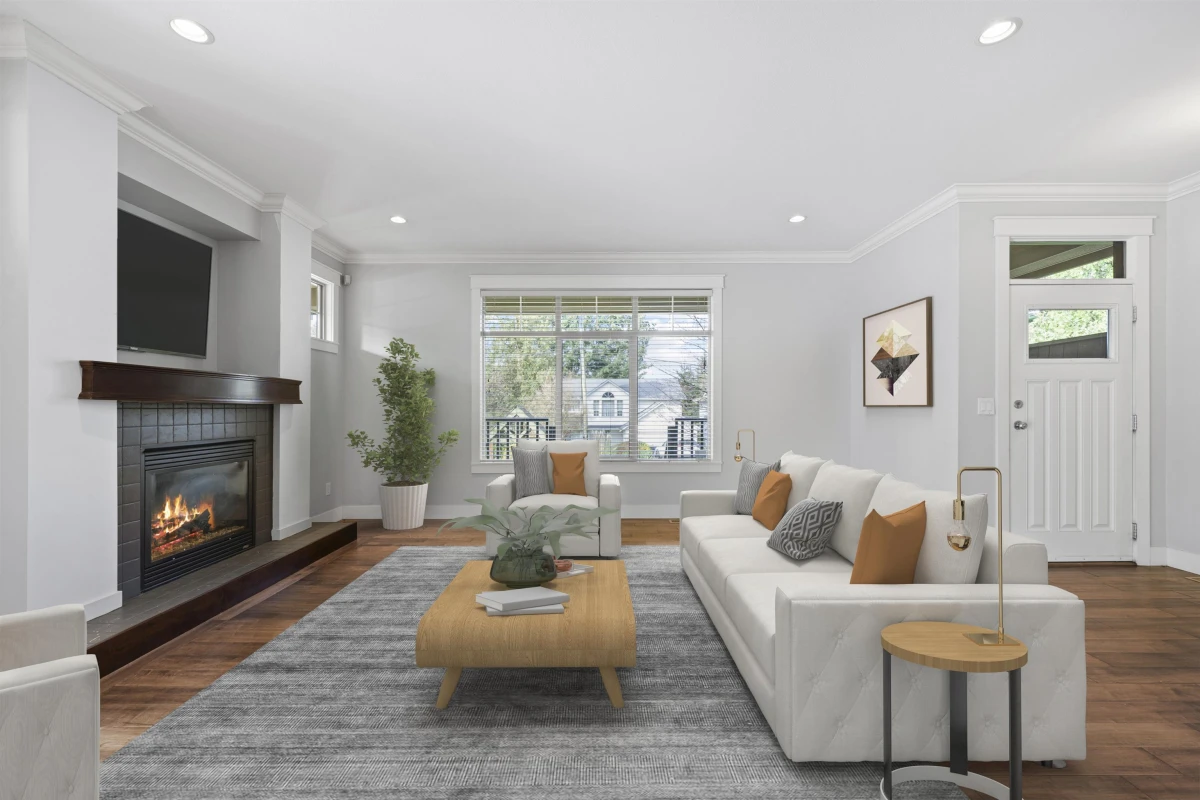 Living Room Photo of 1 3008 Ash Street, Abbotsford, BC