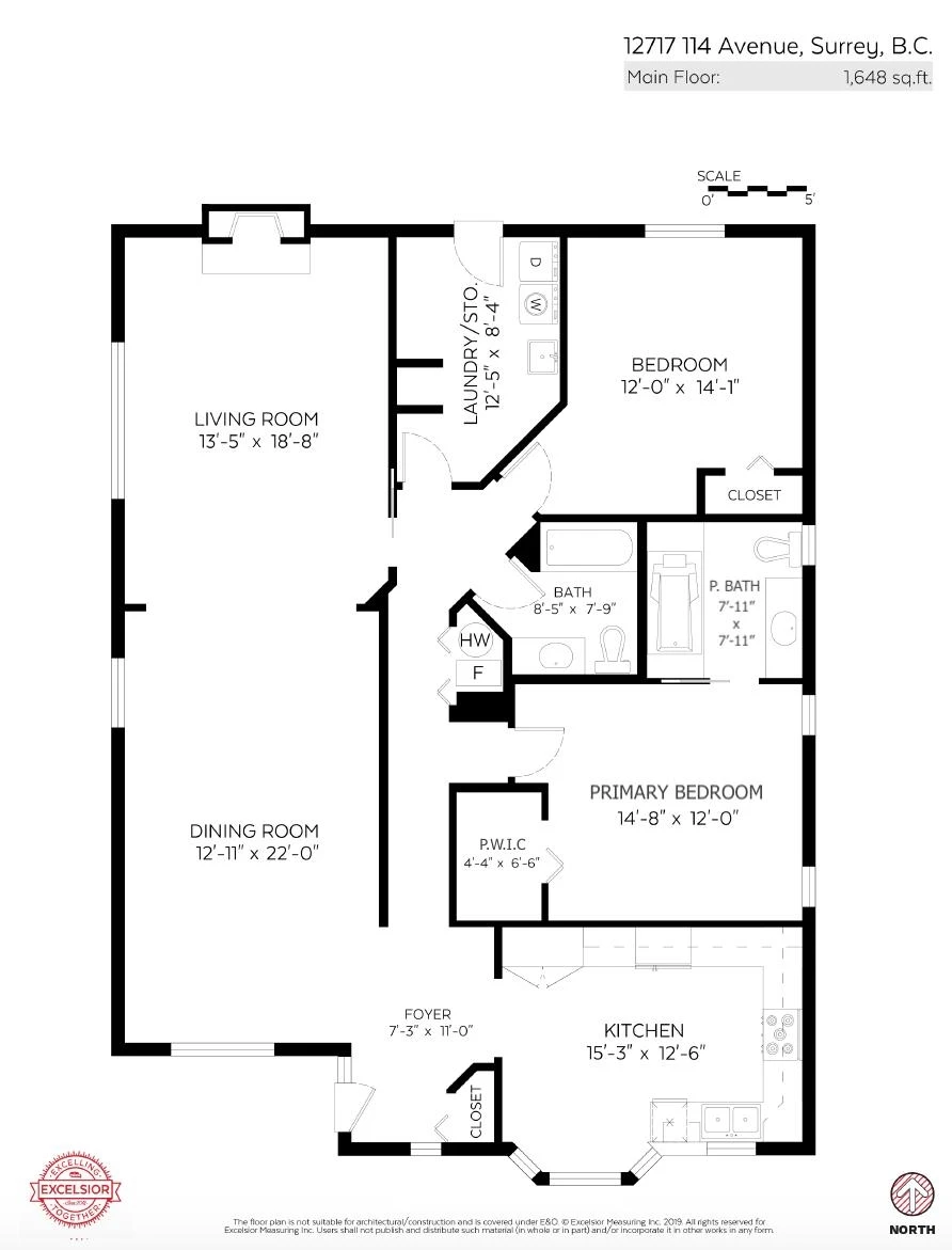 Exterior Rear Photo of 12717 114 Avenue, Surrey, BC