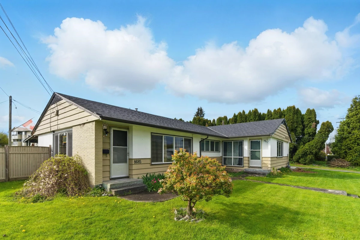 Exterior Rear Photo of 8687 Elm Drive, Chilliwack, BC