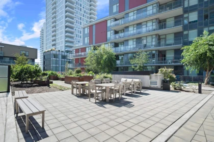 Backyard Photo of 505 3451 Sawmill Crescent, Vancouver, BC