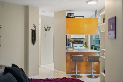 Kitchen Photo of 609 1189 Howe Street, Vancouver, BC