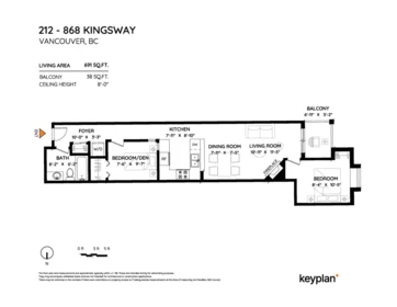 Outdoor Patio Photo of 212 868 Kingsway, Vancouver, BC