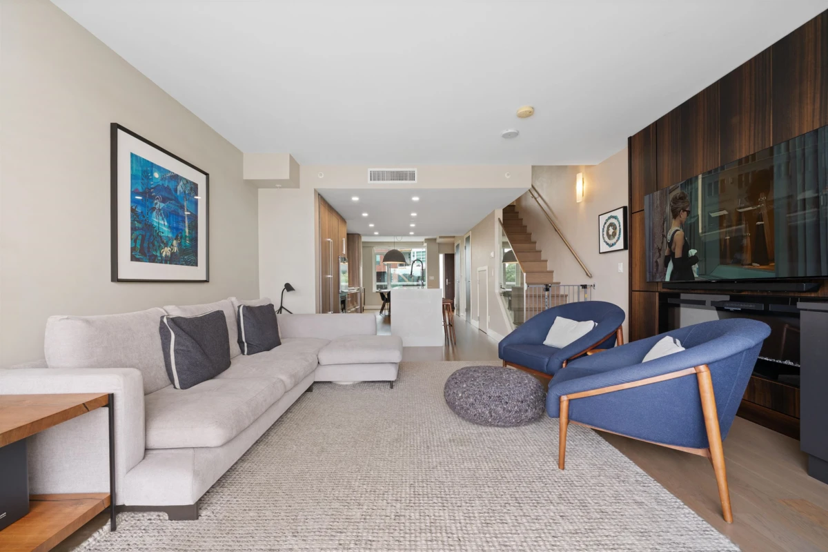 Living Room Photo of TH210 210 Salter Street, New Westminster, BC