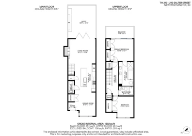 Aerial View of TH210 210 Salter Street, New Westminster, BC