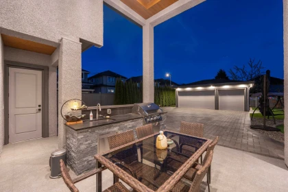 Outdoor Kitchen Photo of 5720 Woodwards Road, Richmond, BC