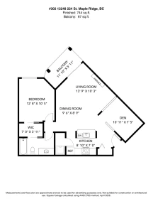 Hallway Photo of 302 12248 224 Street, Maple Ridge, BC