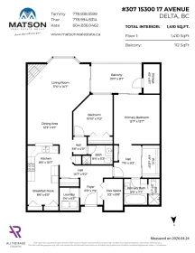 Backyard Photo of 208 15300 17 Avenue, Surrey, BC