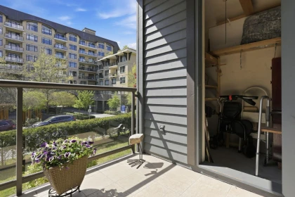 Outdoor Patio Photo of 208 15300 17 Avenue, Surrey, BC