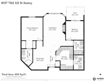 Laundry Room Photo of 117 7161 121 Street, Surrey, BC