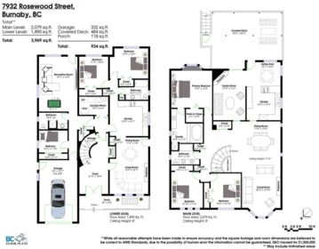 Garage Interior Photo of 7932 Rosewood Street, Burnaby, BC