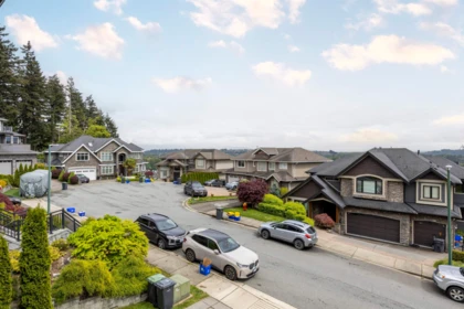Aerial View of 2247 Kaptey Avenue, Coquitlam, BC