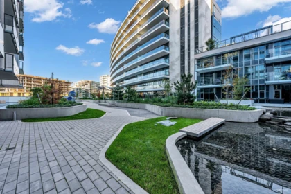 Front Yard Photo of 586 8671 Hazelbridge Way, Richmond, BC