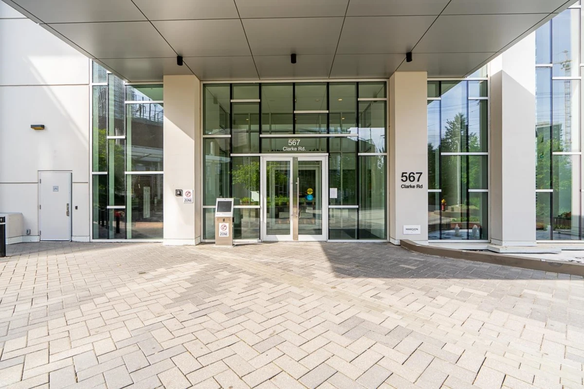 Exterior Rear Photo of 606 567 Clarke Road, Coquitlam, BC