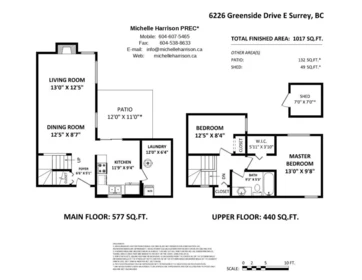 Outdoor Patio Photo of 6226 E Greenside Drive, Surrey, BC