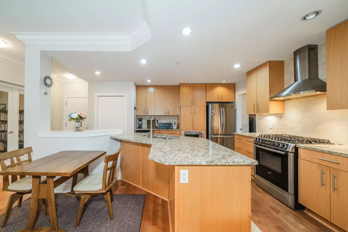 Dining Area Photo of 201 16477 64 Avenue, Surrey, BC
