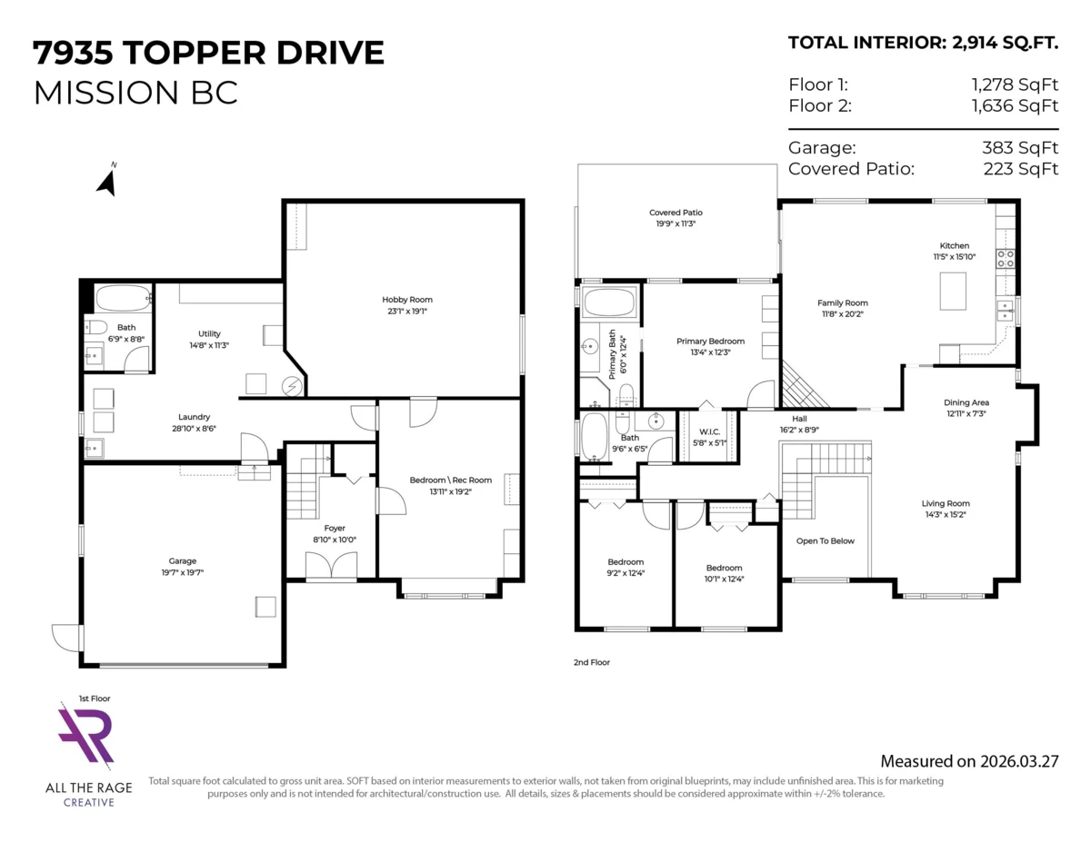 Exterior Rear Photo of 7935 Topper Drive, Mission, BC