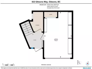 Backyard Photo of 5 822 Gibsons Way, Gibsons, BC