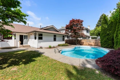 Aerial View of 8068 161a Street, Surrey, BC