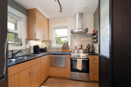 Aerial View of 3908 Blenheim Street, Vancouver, BC