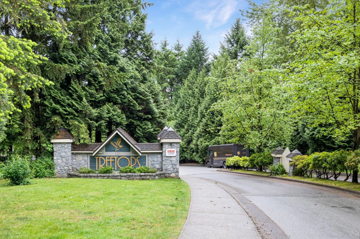 Exterior Rear Photo of 120 101 Parkside Drive, Port Moody, BC