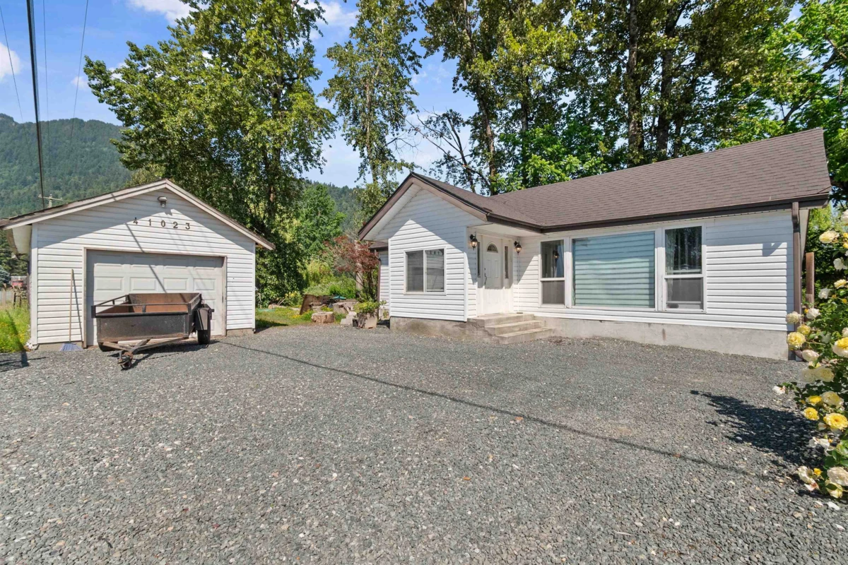 Exterior Rear Photo of 41023 Yale Road, Chilliwack, BC