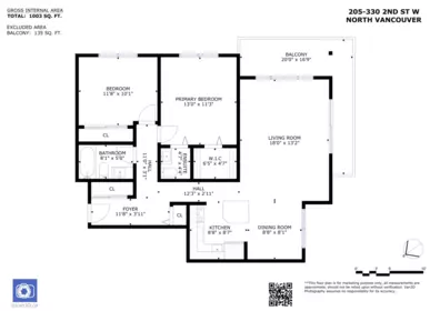 Laundry Room Photo of 205 330 W 2nd Street, North Vancouver, BC